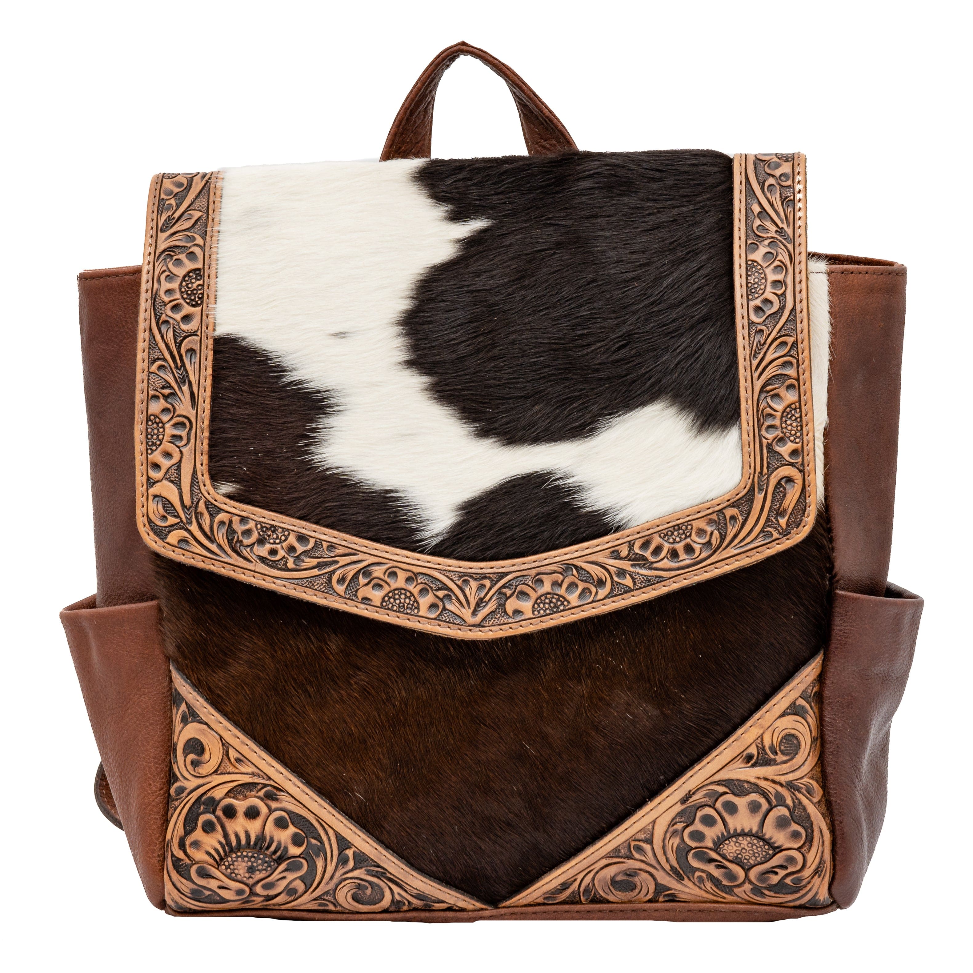 American Darling Cowhide Backpack (Concealed Carry) with Leather