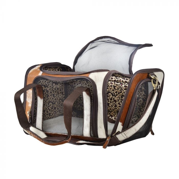 Brown & White Puppy Duppy Dog Carrier