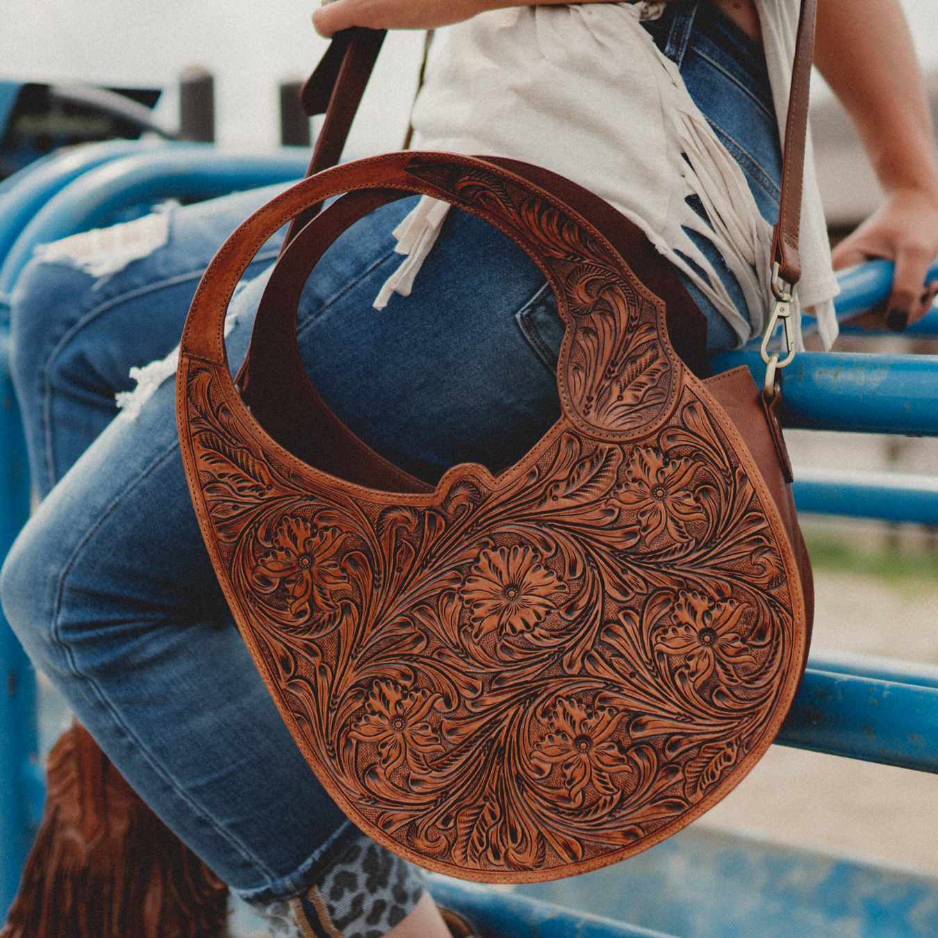 Tooled Leather Bags